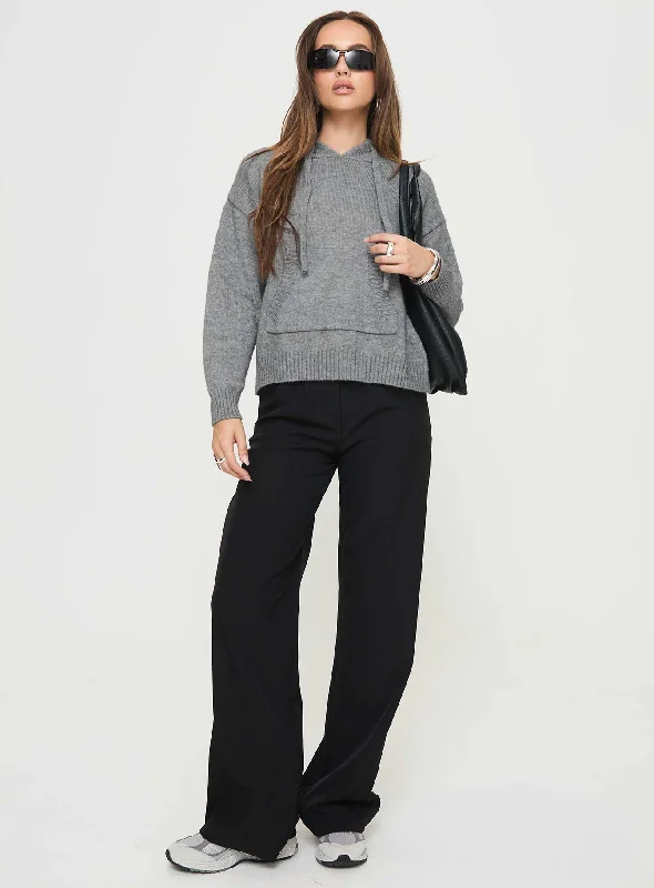 Beltran Jumper Charcoal Marle