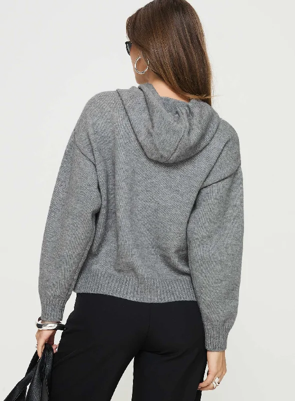 Beltran Jumper Charcoal Marle