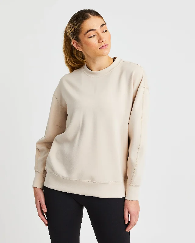 Oversized Jumper - Cream