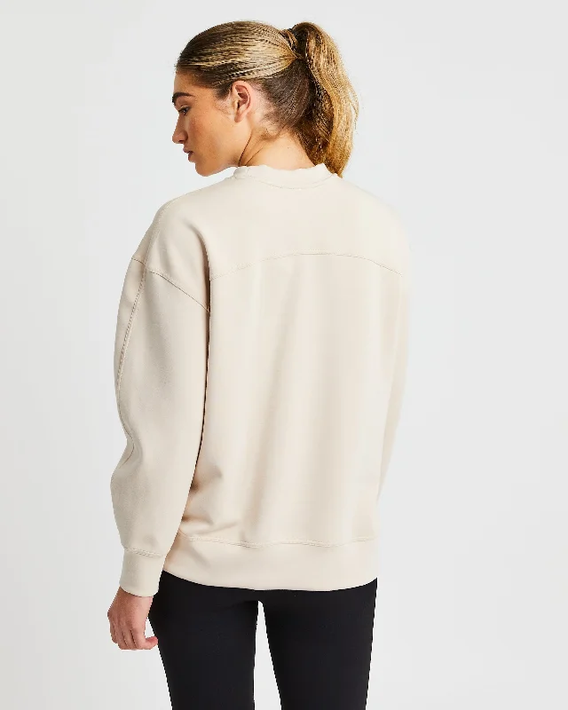 Oversized Jumper - Cream