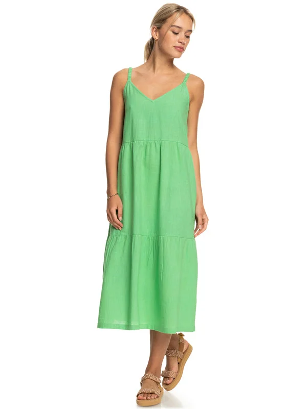 Roxy Waiting Line Midi Dress