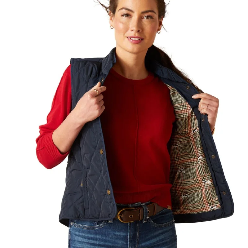 Ariat Ladies Woodside Vest Navy