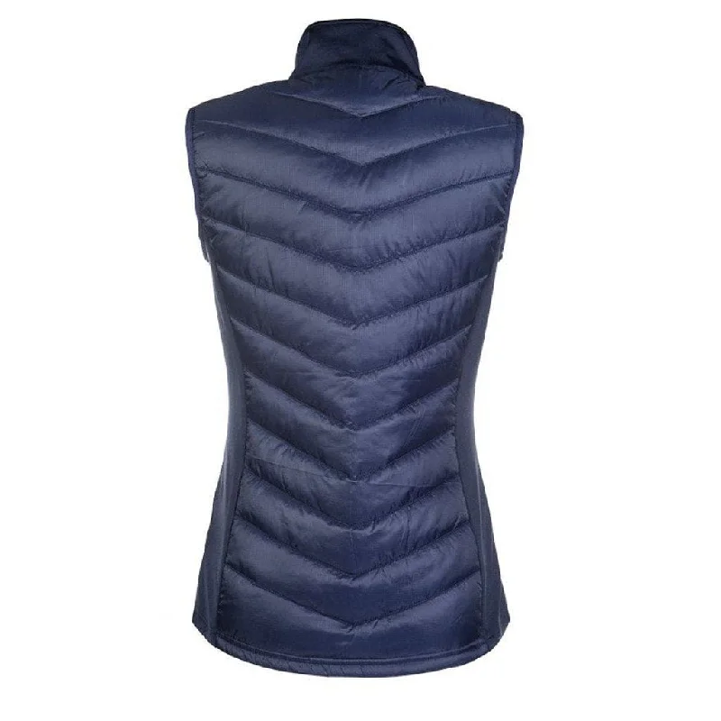 HKM Ladies Gilet Basel Deep Blue