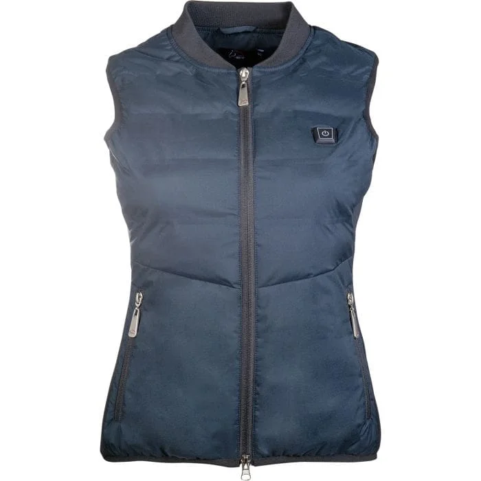 HKM Heating Vest Comfort Temperature Style Deep Blue