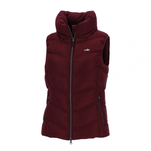 Schockemohle Ladies Marleen Style Gilet Dark Cherry