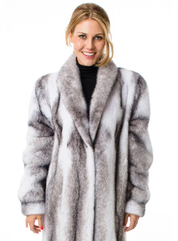 NAFA or SAGA Select Female Mink Fur Coat with Full Swing