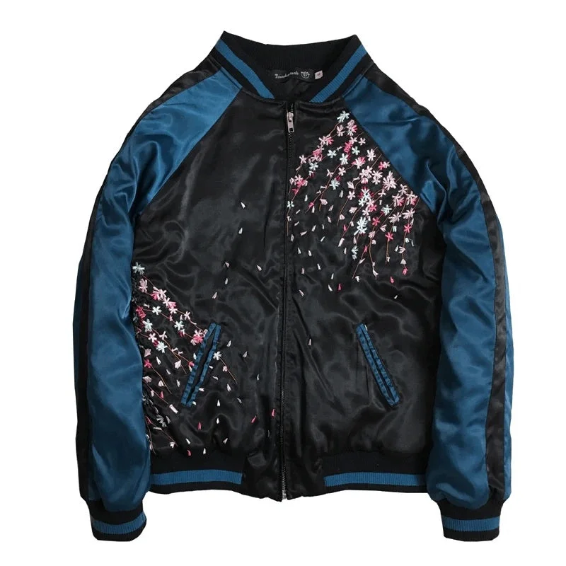 Short embroidered jacket