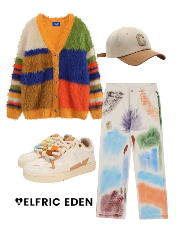 aelfric-eden-contrast-color-block-cardigan