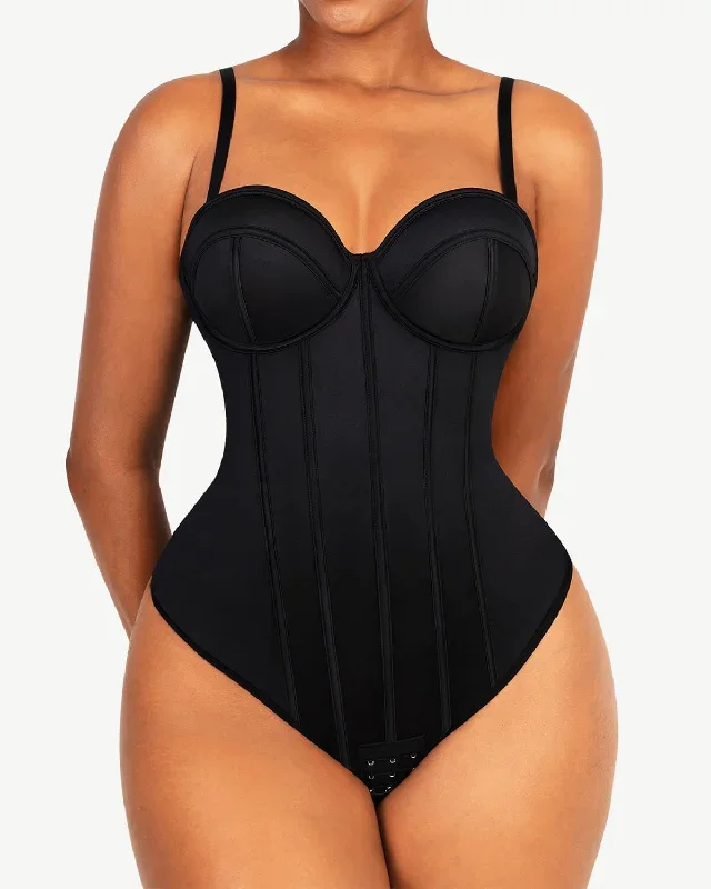 AirSlim Retro-style Cupped Bra-free Bodysuit