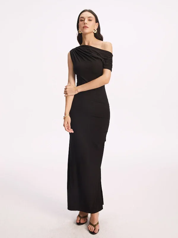 asymmetric-split-long-dress