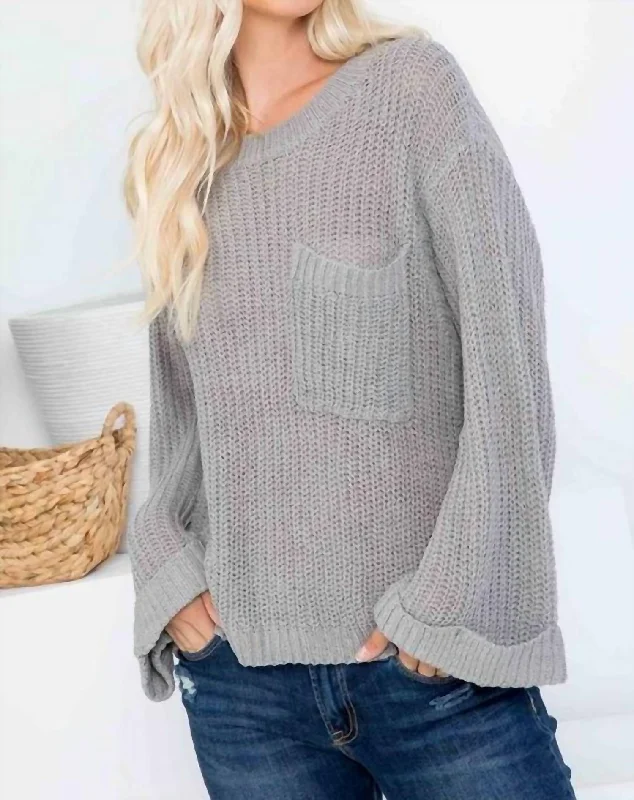 breezy-days-sweater-with-pocket-and-cuffed-bell-sleeves-in-grey