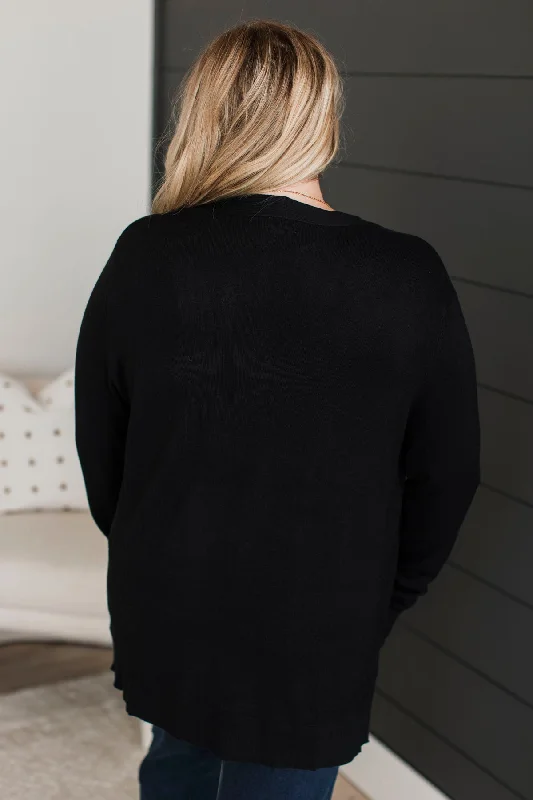 bringing-perfection-lightweight-cardigan-black