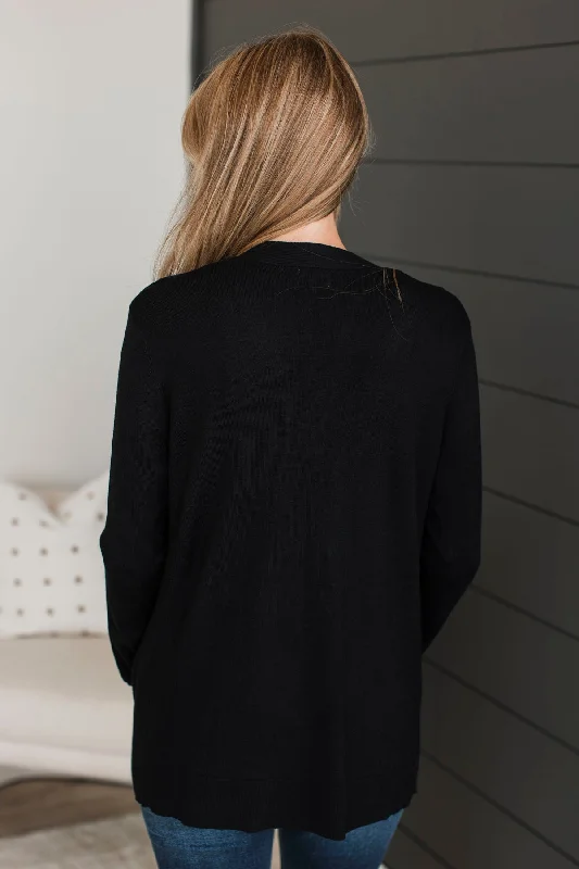 bringing-perfection-lightweight-cardigan-black