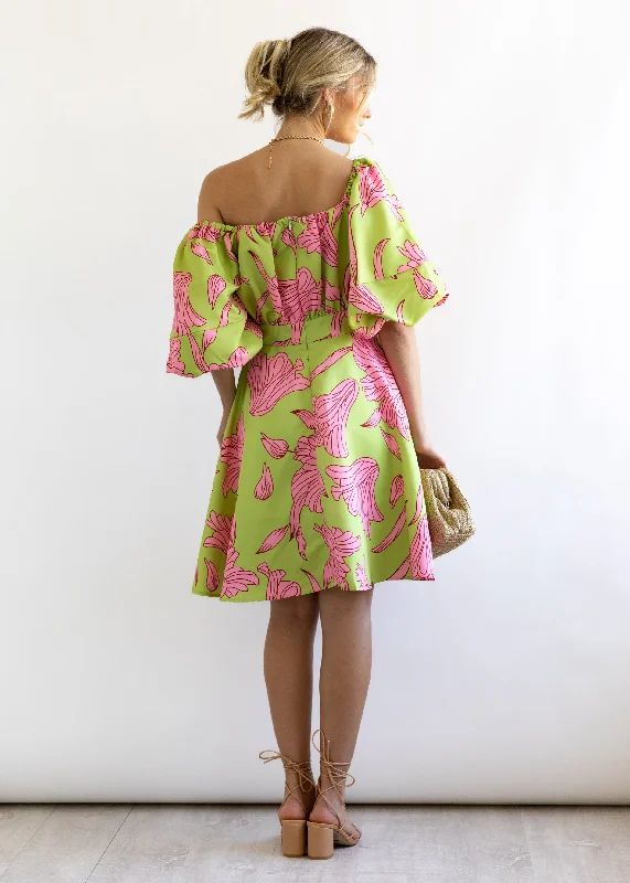 brioni-dress-lime-lillies