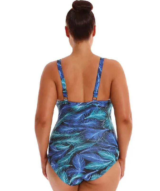 capriosca-crossover-one-piece-peacock-feather-chlorine-resistant-blue