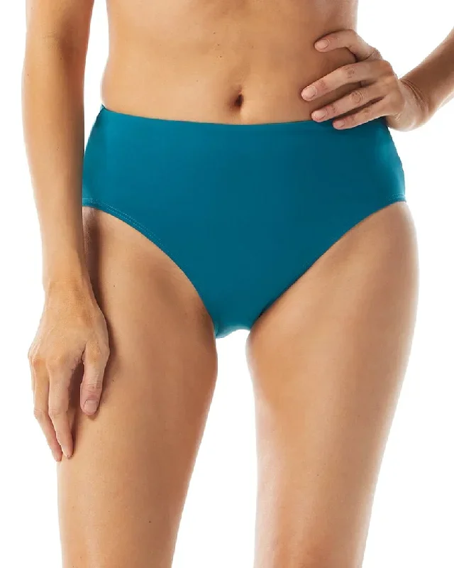 Coco Contours Onyx High Waist Bikini Bottom