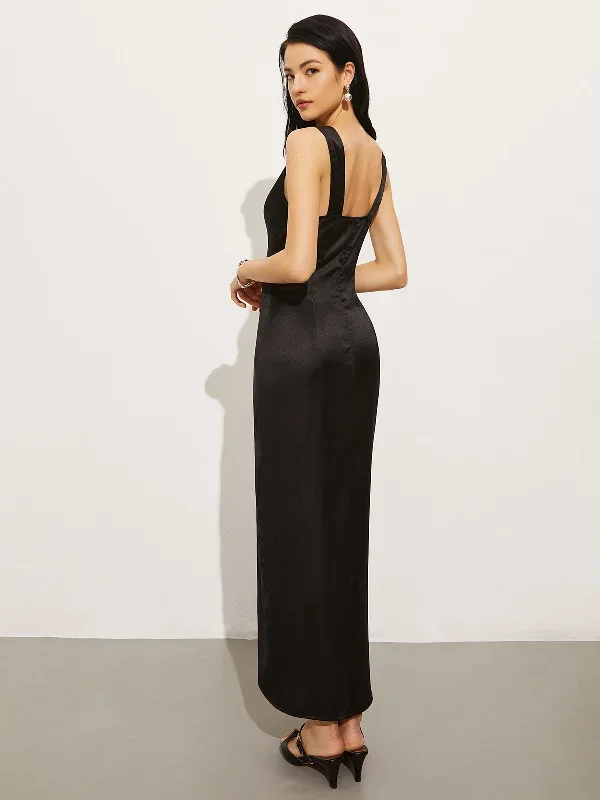 Elegant Split Long Dress