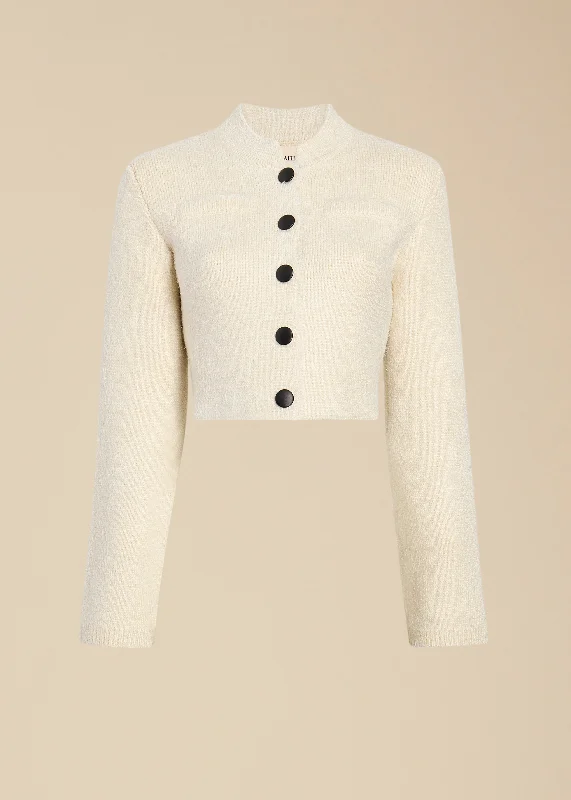 The Ello Jacket in Cream