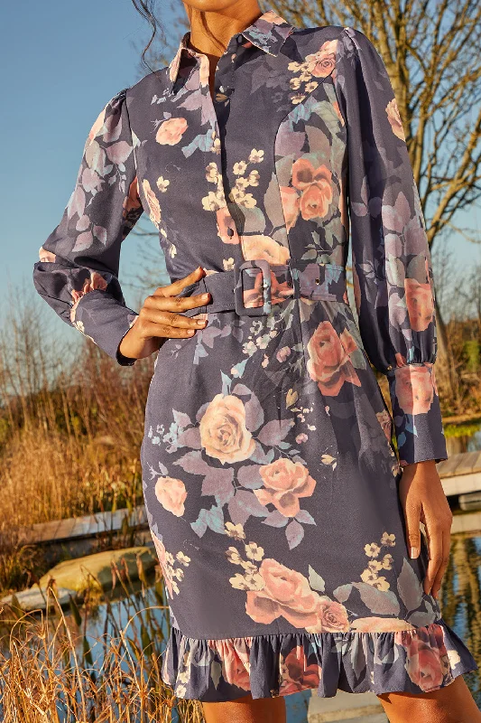 floral-printed-shirt-dress-in-navy