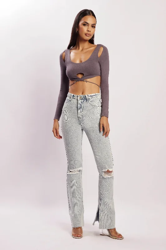 jessie-long-sleeve-cut-out-crop-top-charcoal