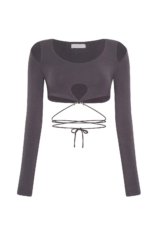 jessie-long-sleeve-cut-out-crop-top-charcoal