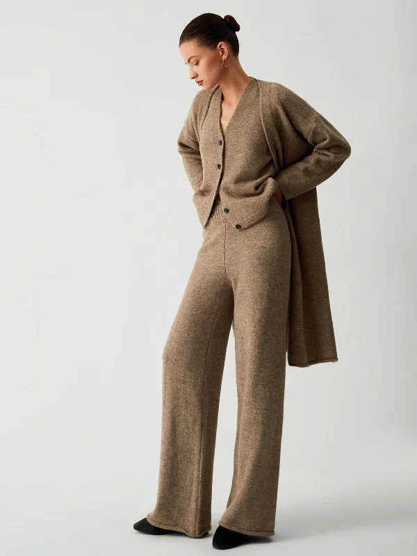 leisure-long-cardigan-three-piece-pants-set