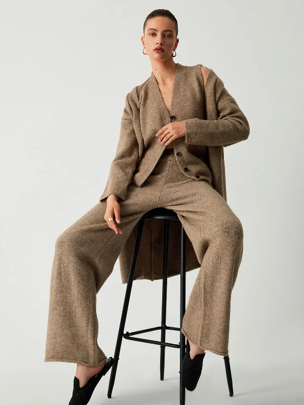 leisure-long-cardigan-three-piece-pants-set