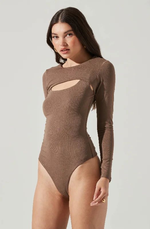 long-sleeve-cutout-front-bodysuit