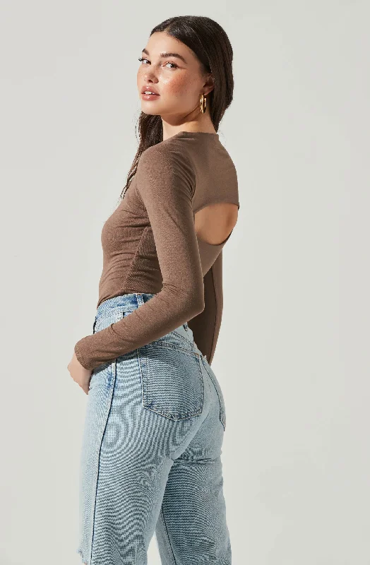 long-sleeve-cutout-front-bodysuit