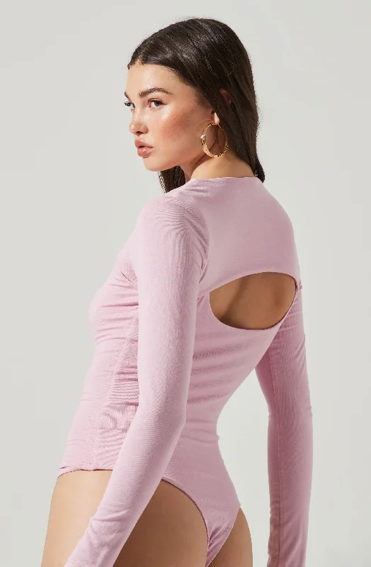 long-sleeve-cutout-front-bodysuit