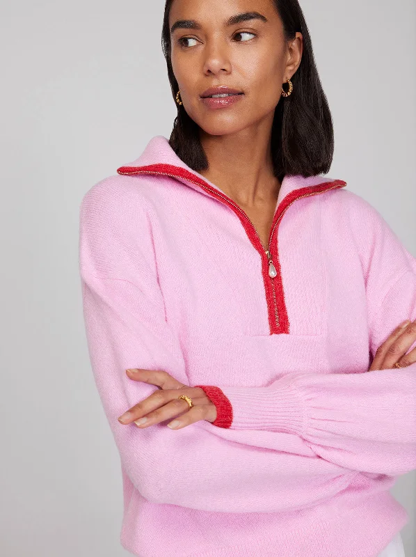 lorna-pink-alpaca-blend-zip-collar-sweater