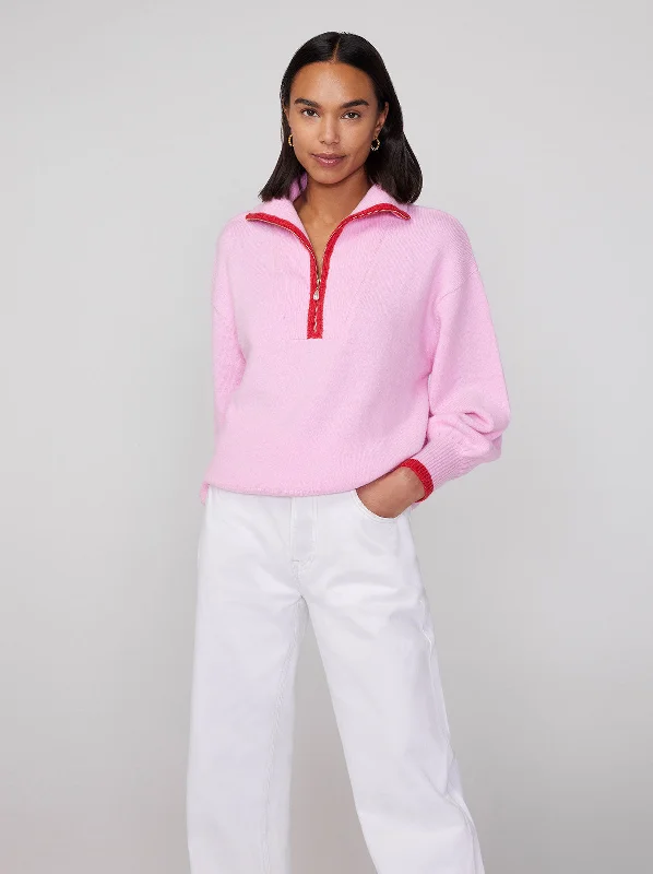 lorna-pink-alpaca-blend-zip-collar-sweater