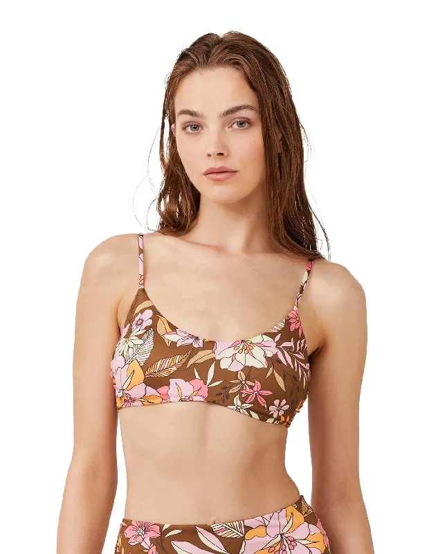 Luma Resort Flower Bralette Bikini Top