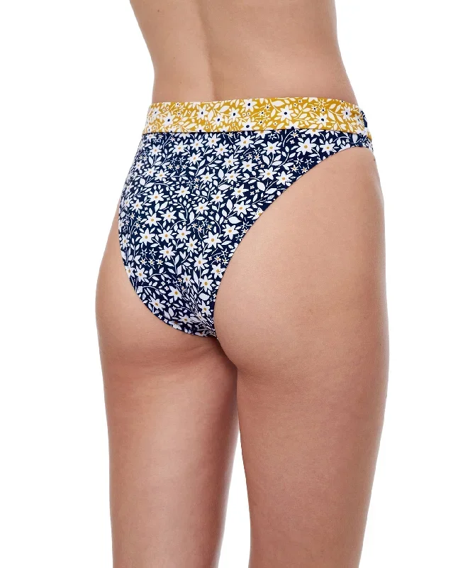 LUMA SHIMMERING DAISIES NAVY AND RED