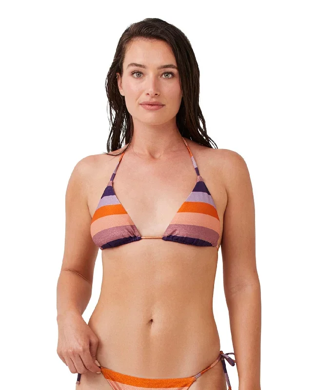 Luma Vacay Shine Triangle Bikini Top