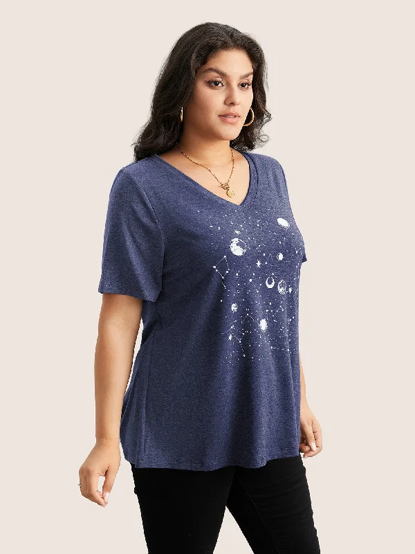 moon-and-star-print-v-neck-t-shirt