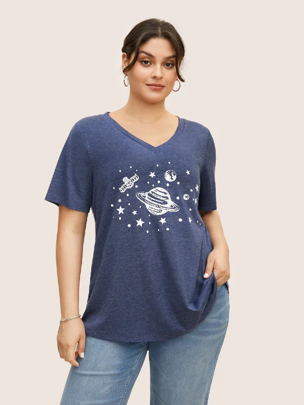 moon-and-star-print-v-neck-t-shirt