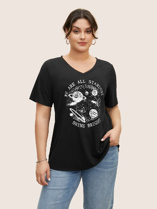 moon-and-star-print-v-neck-t-shirt