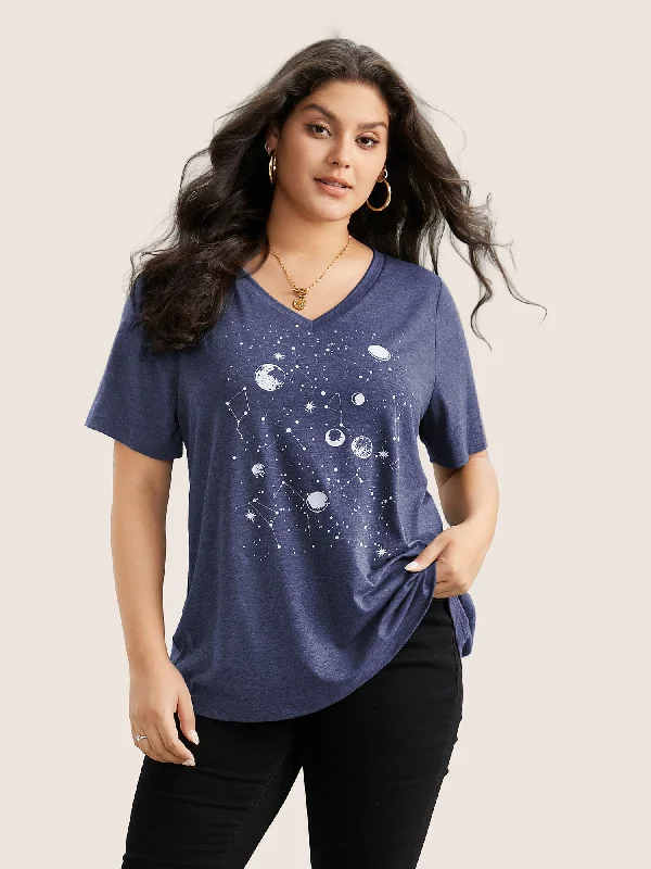 moon-and-star-print-v-neck-t-shirt