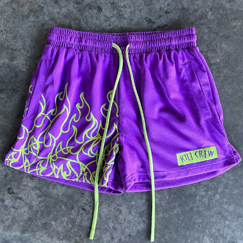 muay-thai-flame-shorts-mid-thigh-cut-puple-green