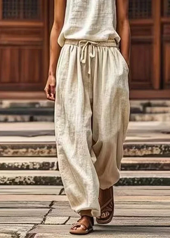 natural-linen-pockets-tie-waist-lantern-pants-summer