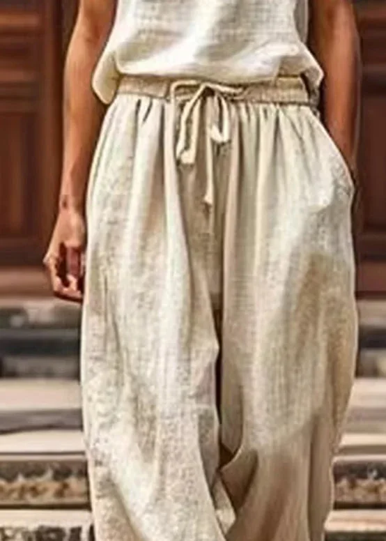 natural-linen-pockets-tie-waist-lantern-pants-summer