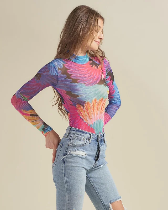 parrot-mesh-long-sleeve-bodysuit-womens