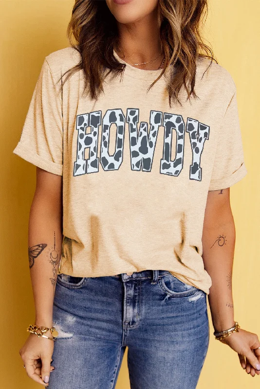 round-neck-short-sleeve-howdy-graphic-tee