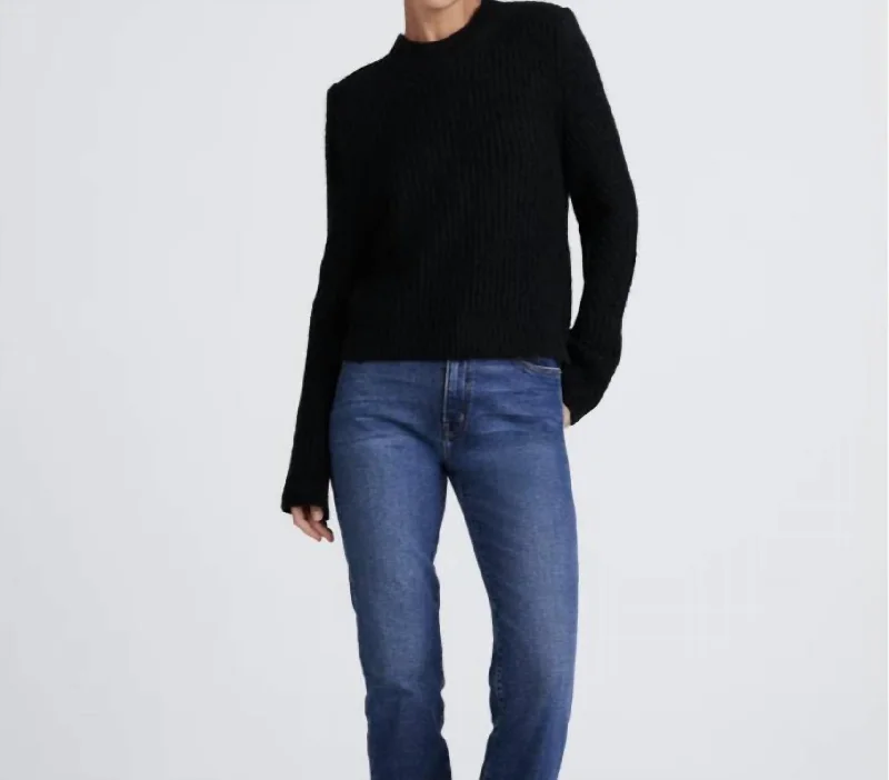 Ryan Crewneck Sweater In Black