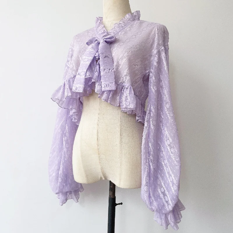 sakurada-fawn-chiffon-puff-sleeve-lolita-cardigan