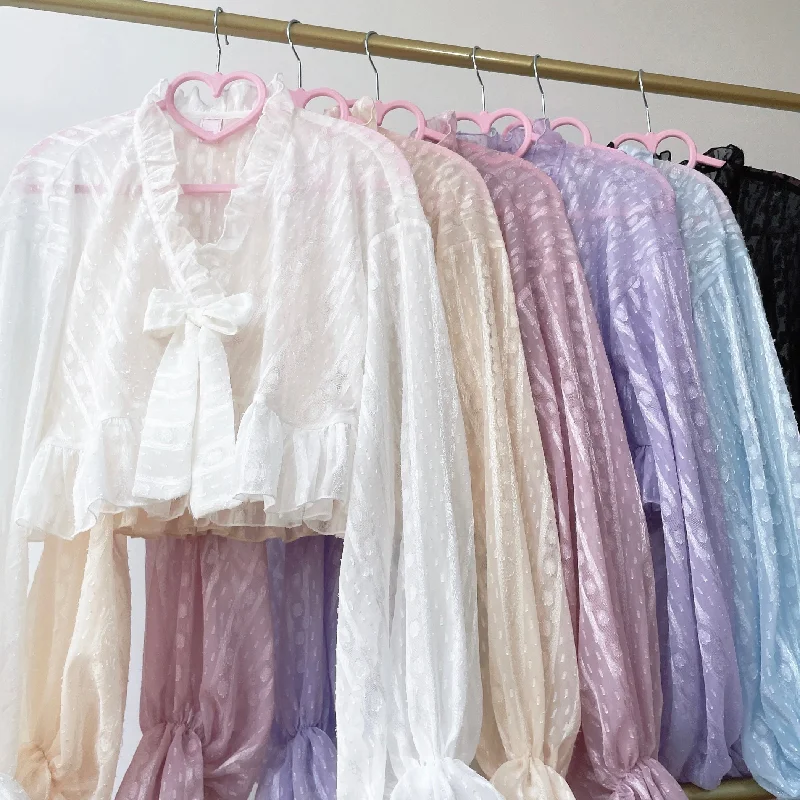 sakurada-fawn-chiffon-puff-sleeve-lolita-cardigan