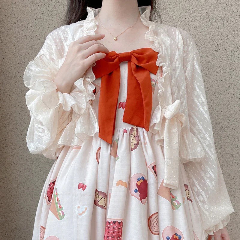 sakurada-fawn-chiffon-puff-sleeve-lolita-cardigan