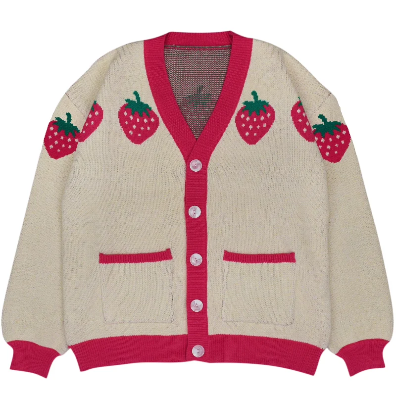 Strawberry Cardigan