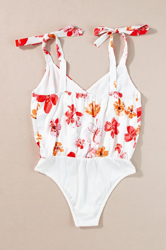 tied-printed-surplice-sleeveless-bodysuit